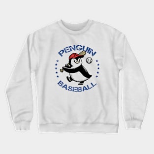 Penguin Baseball Crewneck Sweatshirt